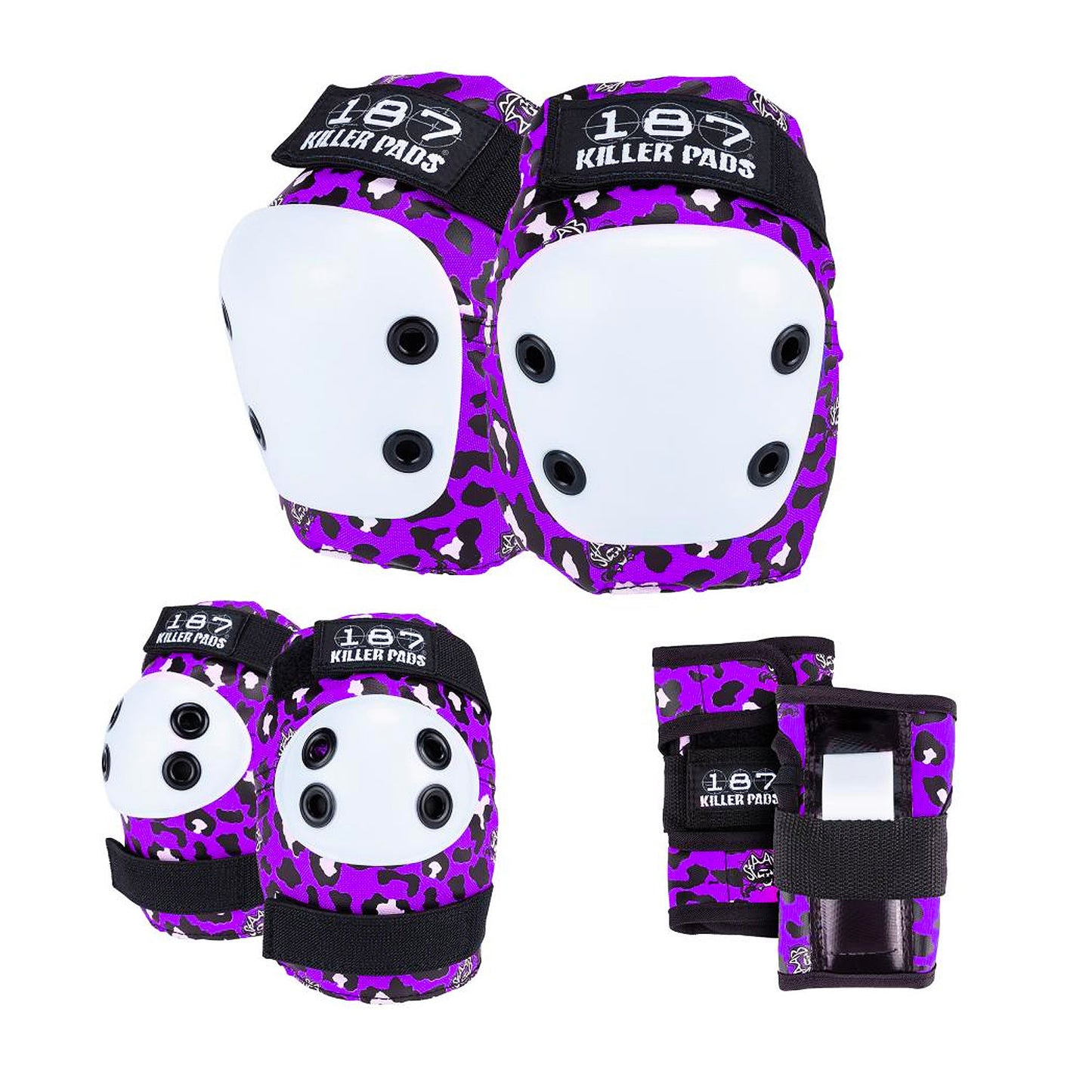 187 Killer Pads Junior Staab Six Pack Set - Purple - Prime Delux Store