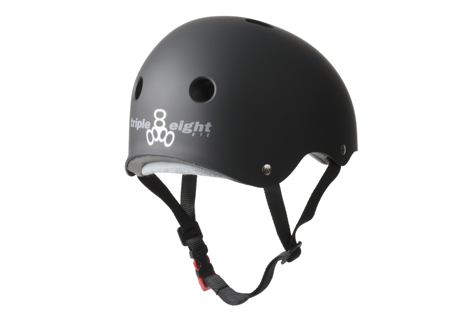 Triple 8 Sweatsaver Certified Rubber Black Helmet - Prime Delux Store