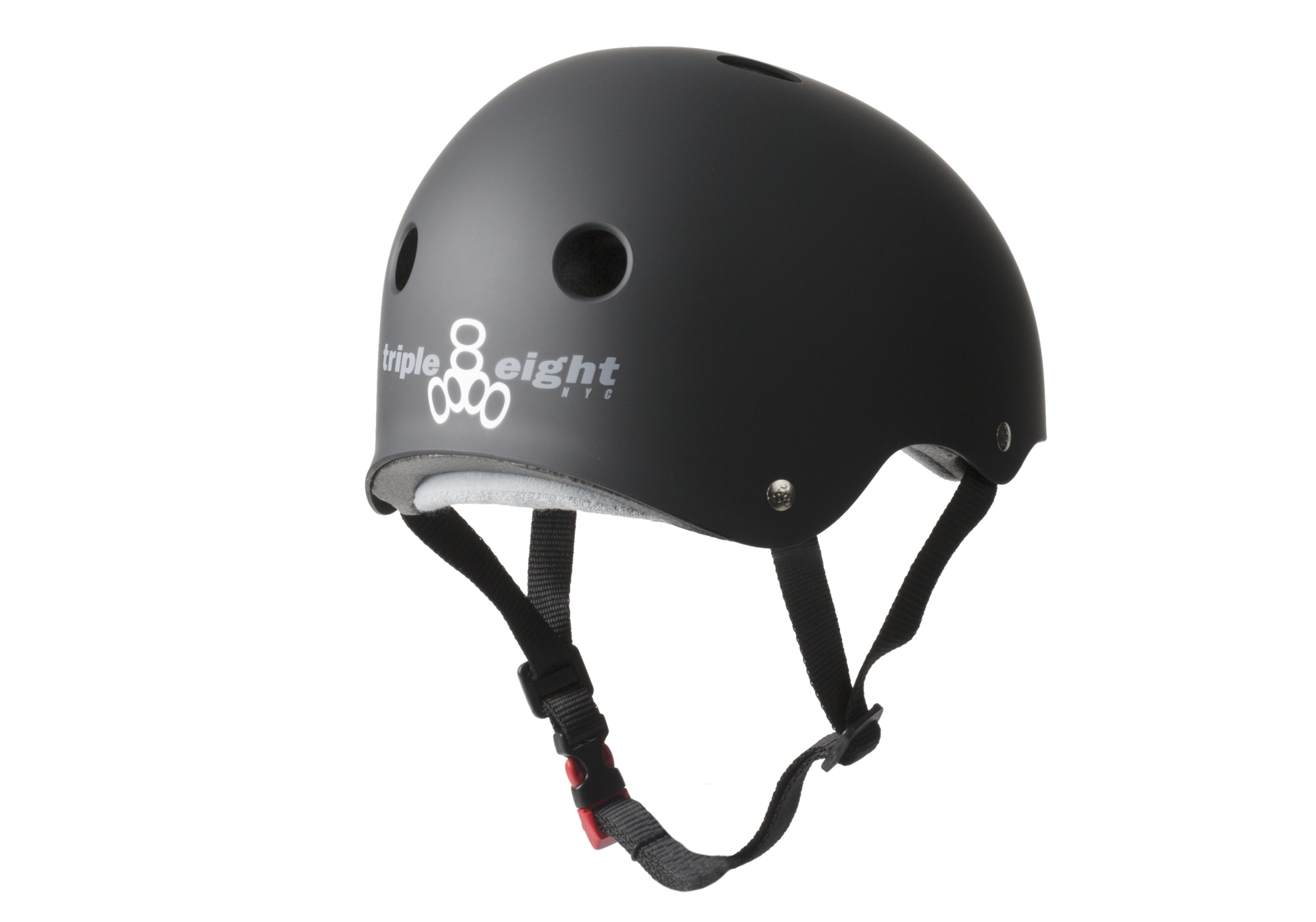 Triple 8 Sweatsaver Certified Rubber Black Helmet - Prime Delux Store