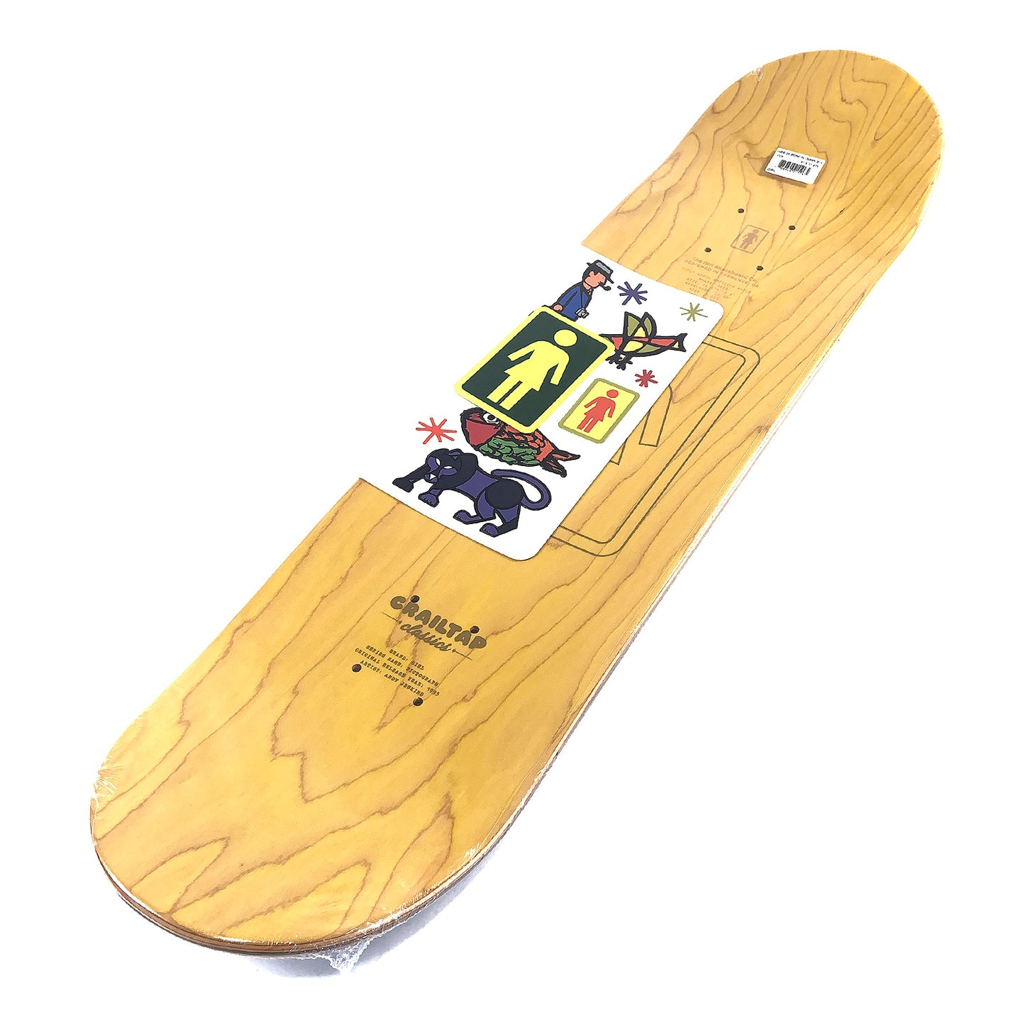 Girl - 8" - Pictograph Andrew Brophy Deck - Prime Delux Store