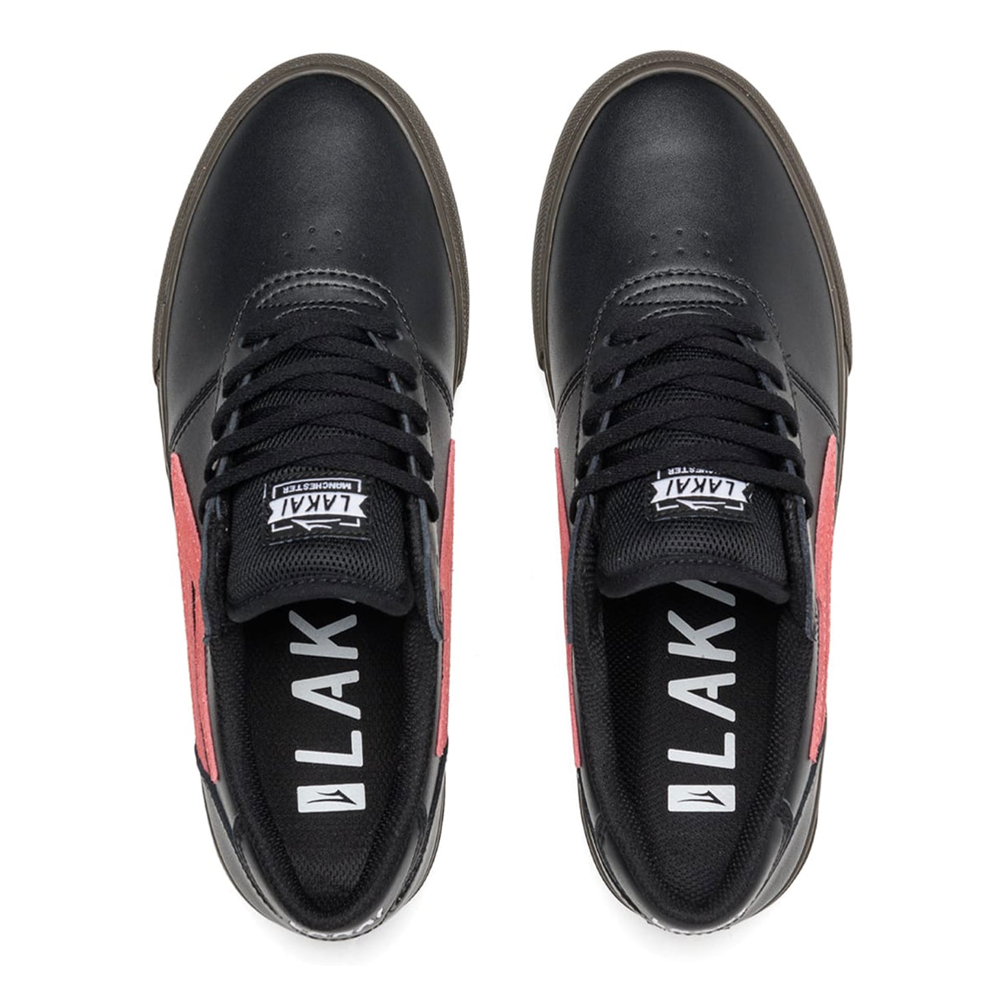 Lakai Manchester - Black / Dark Gum - Prime Delux Store