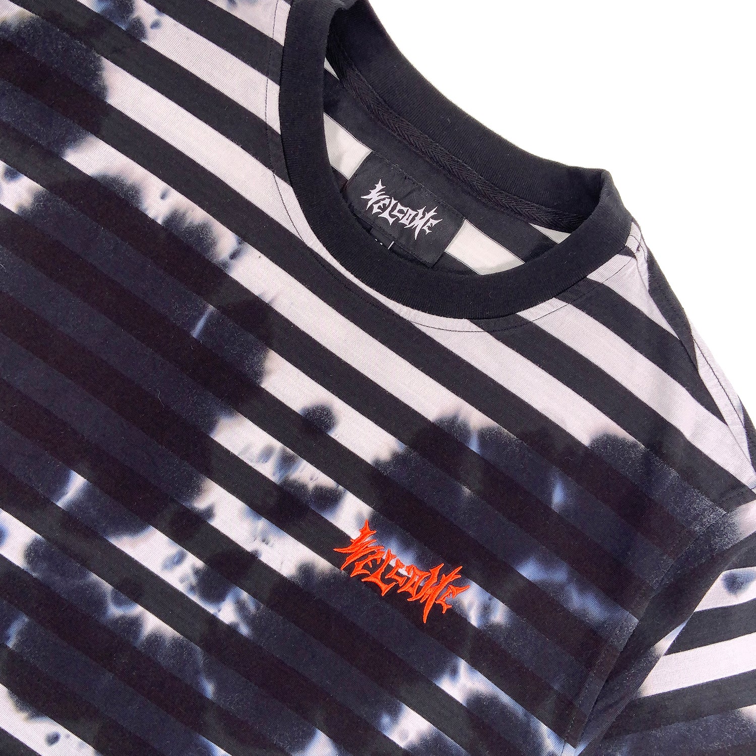 Welcome - Relic Tie-Dyed Striped S/S Knit - Bone - Prime Delux Store