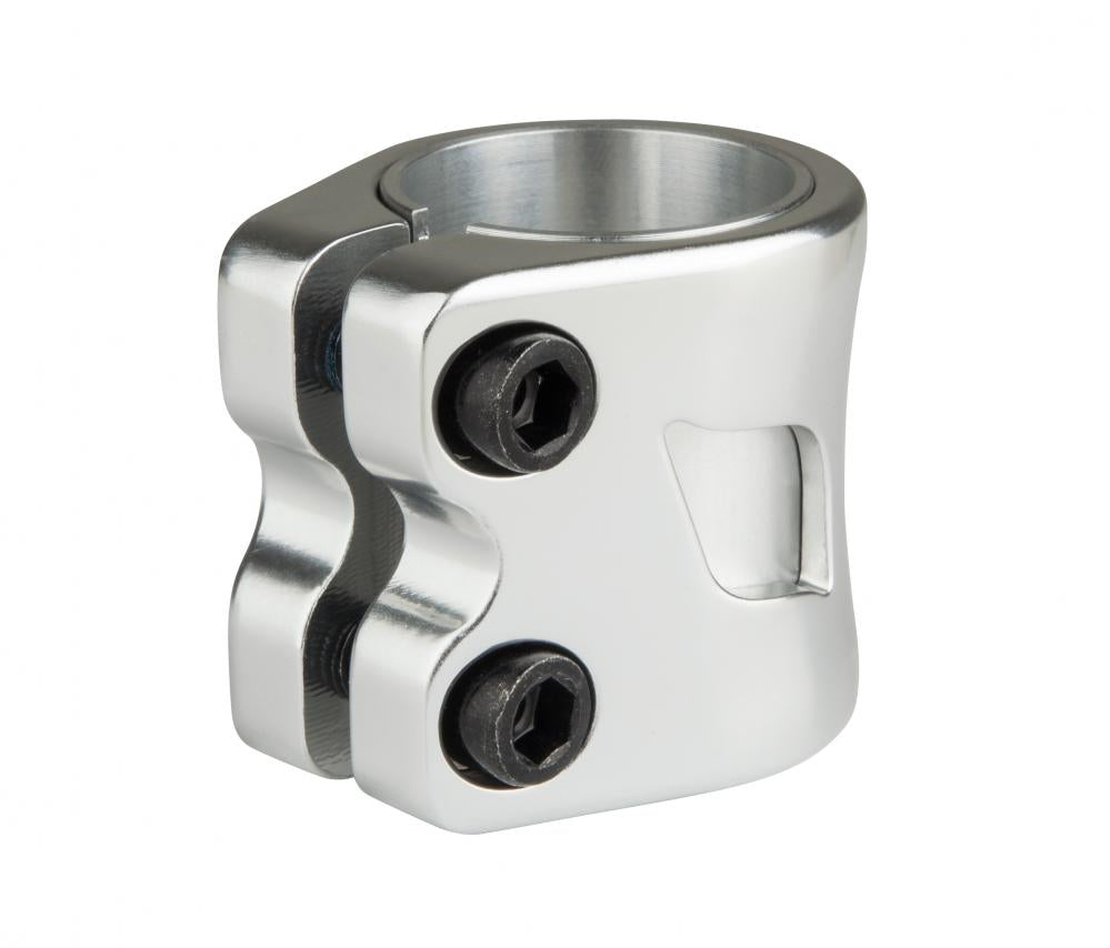 Blazer Pro Clamp Altus 2 Bolt OS With Shim - Silver Anodised - Prime Delux Store