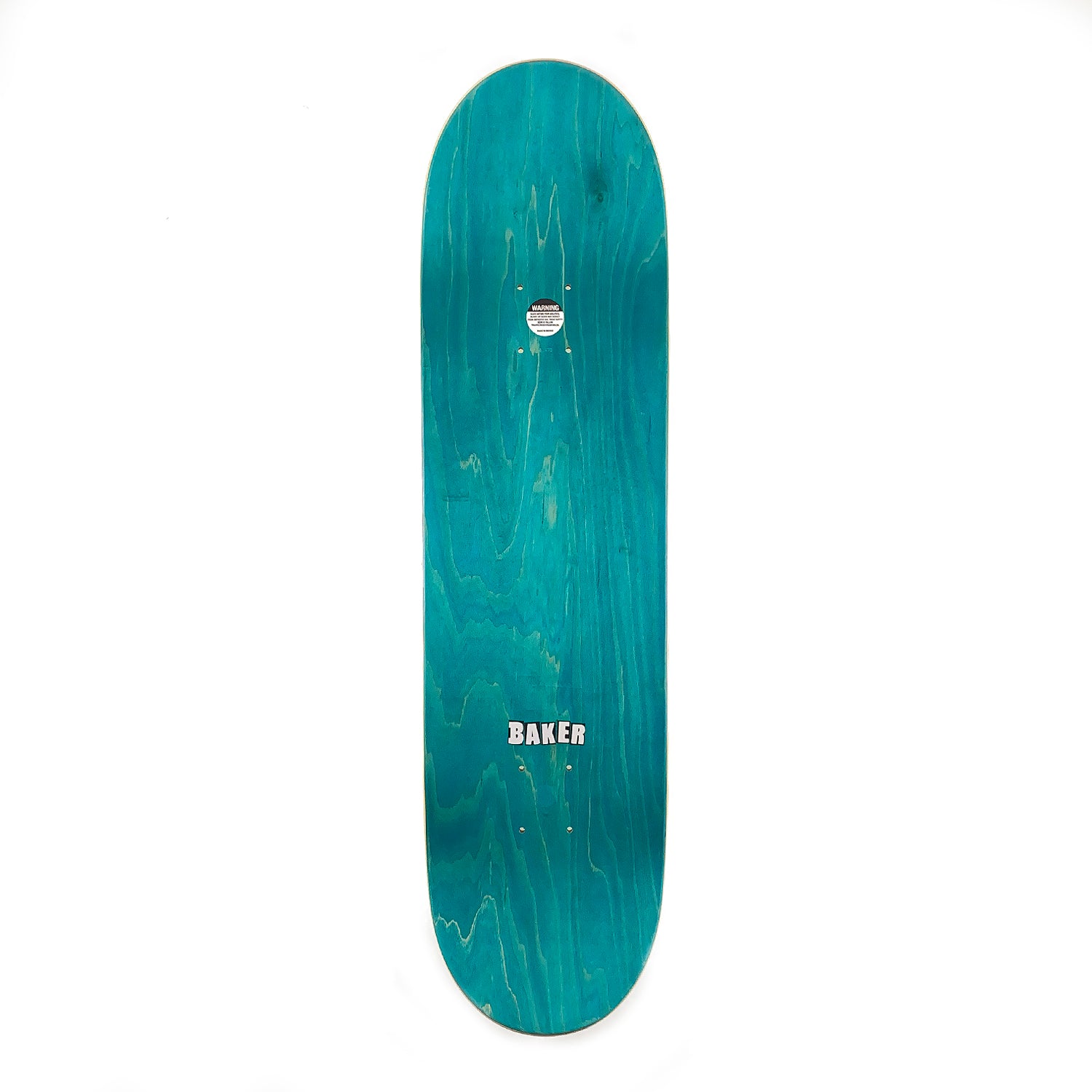 Baker Skateboards Sammy Baca Ribbon Skateboard Deck Grey Veneer - 8.475" - Prime Delux Store