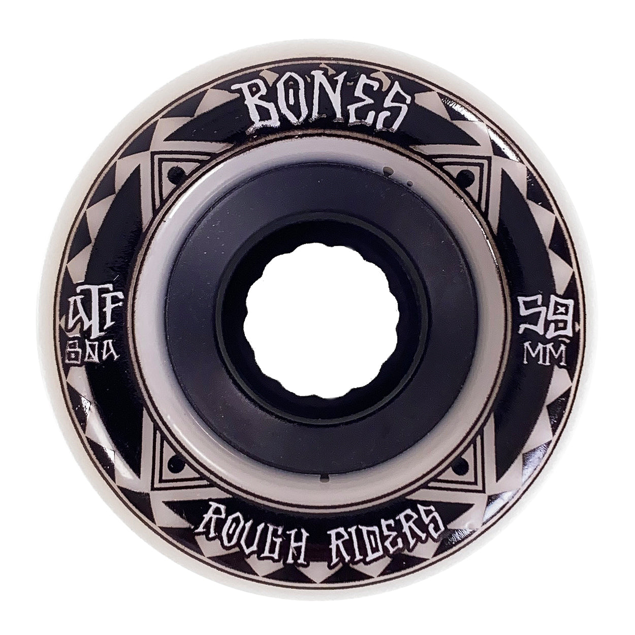 Bones 59mm ATF Rough Riders Runners - White - Prime Delux Store