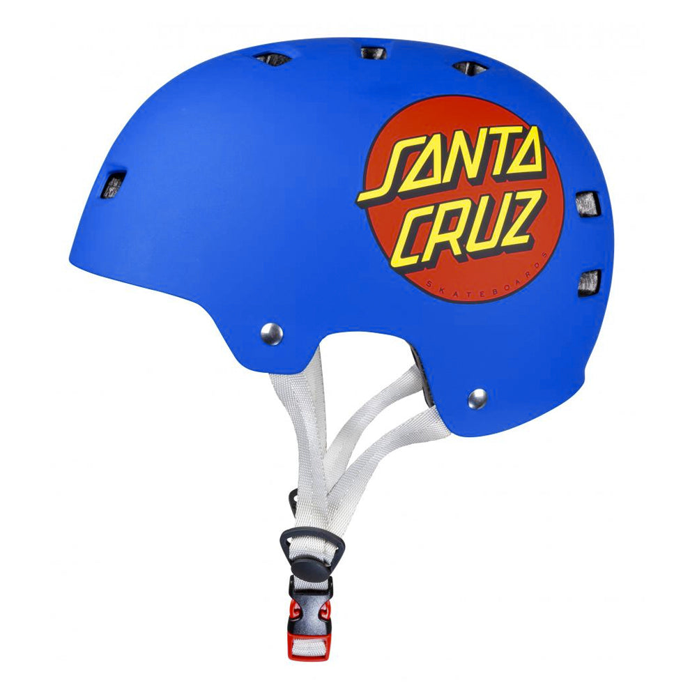 Bullet x Santa Cruz Helmet Classic Dot - Matt Blue - Prime Delux Store