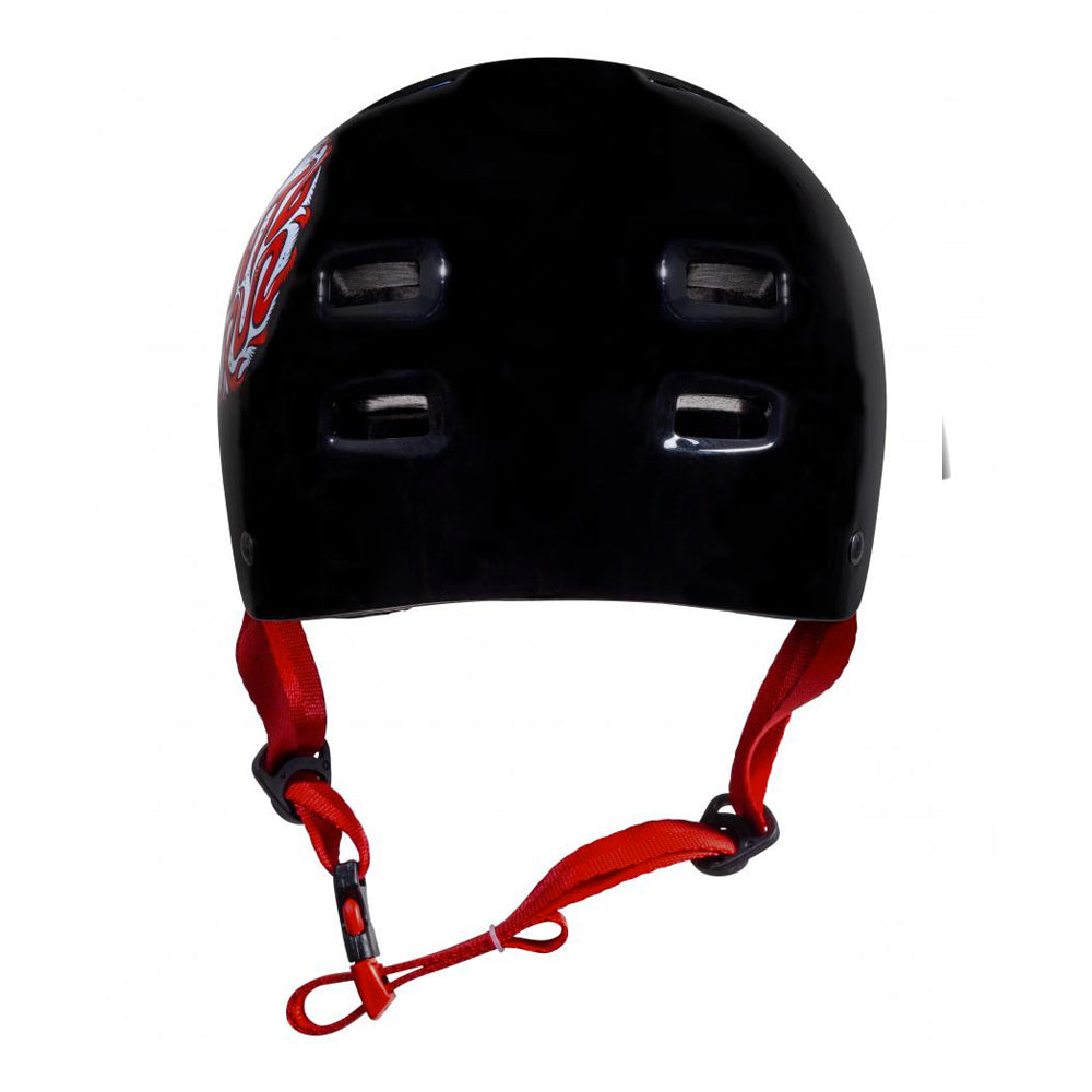 Bullet x Santa Cruz Helmet Eyeball Youth - Gloss Black - Prime Delux Store