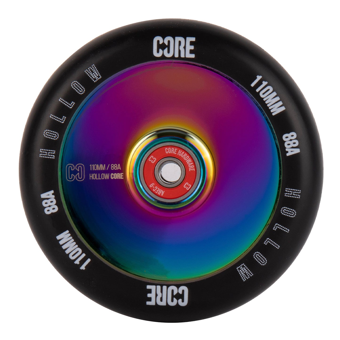 CORE Hollow Stunt Scooter Wheel V2 110mm - Neo Chrome - Prime Delux Store