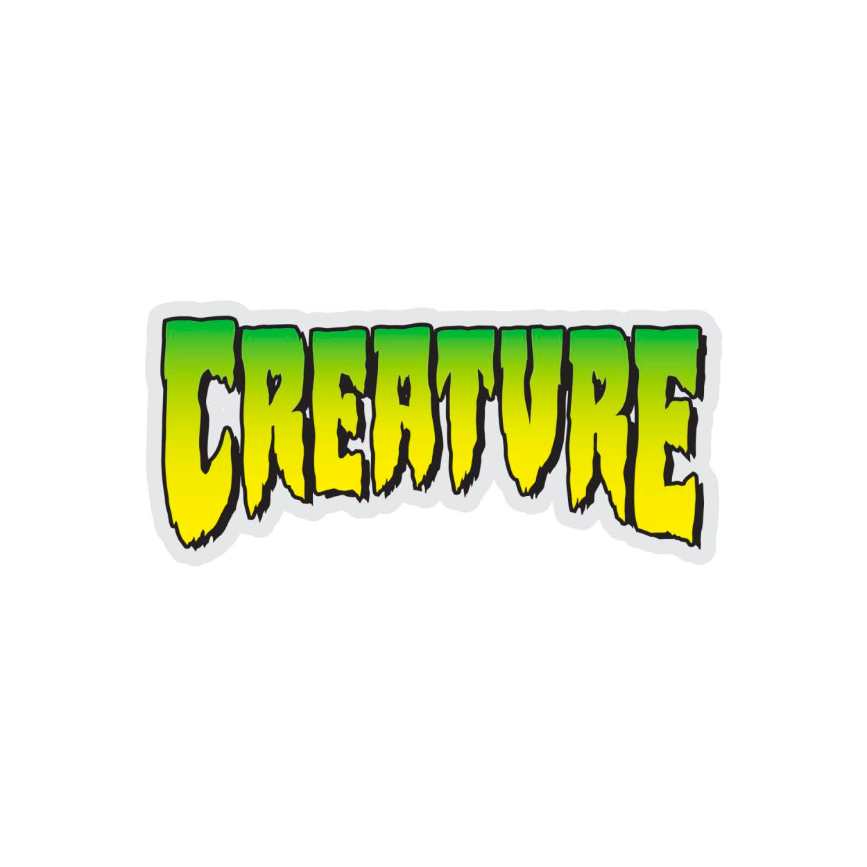 Creature Logo Sticker Creature Logo Sticker - Yellow / Black – Prime Delux Store
