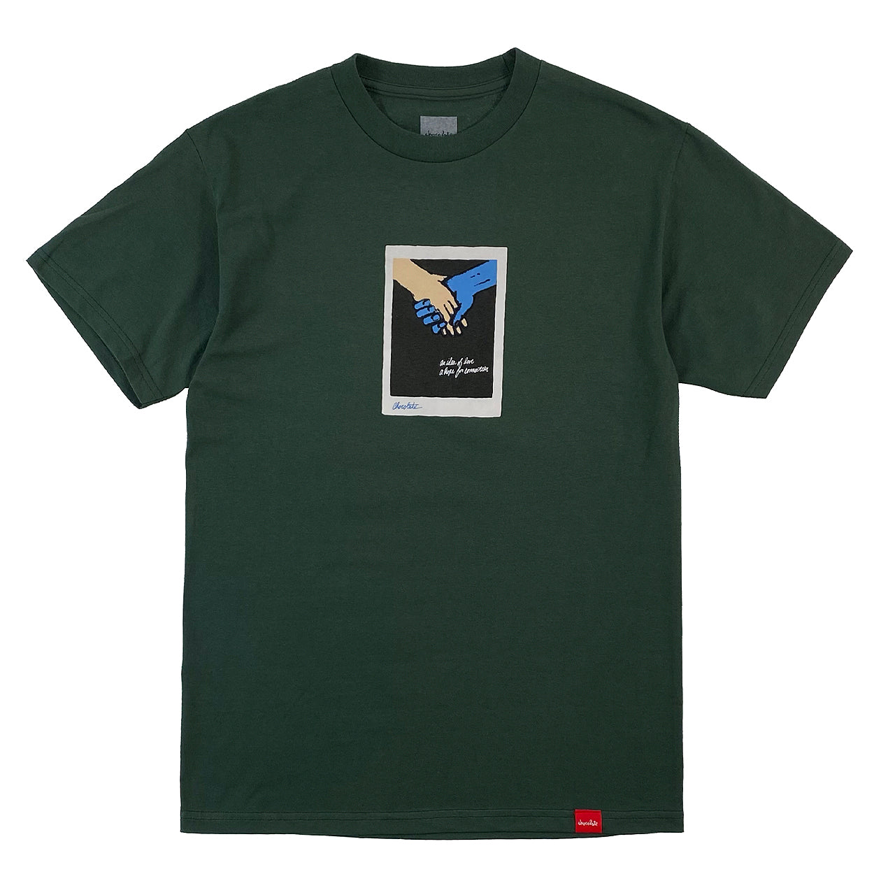 Chocolate Skateboards Connection T-Shirt - Forest Green - Prime Delux Store
