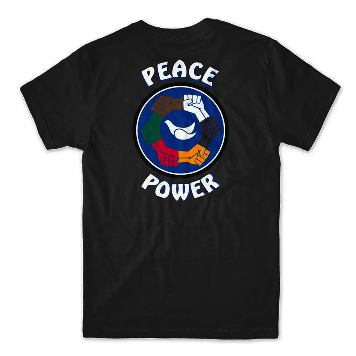 Chocolate Skateboards Peace Power T-Shirt - Black - Prime Delux Store