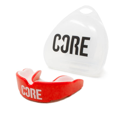 CORE Protection Mouth Guard Gum Shield – Red - Prime Delux Store