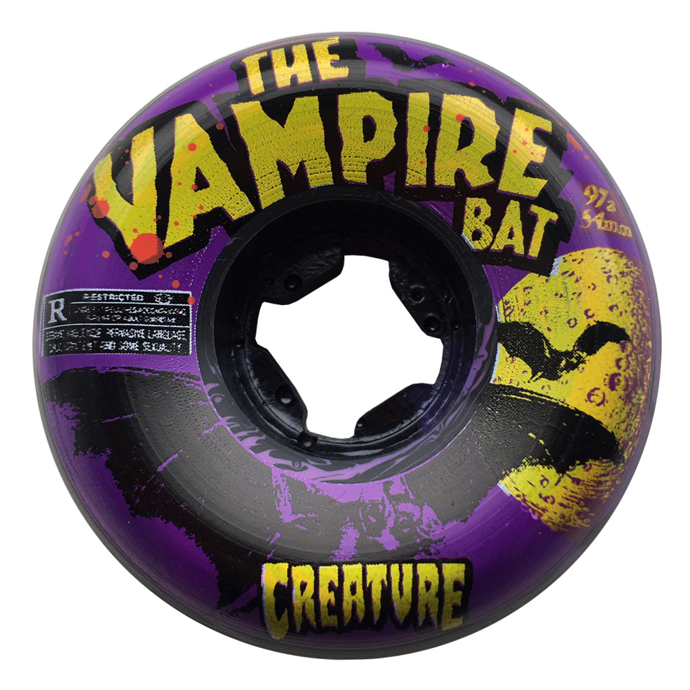 Creature Vampire Bat Bloodsuckers Black / Purple Swirls 56mm - Prime Delux Store