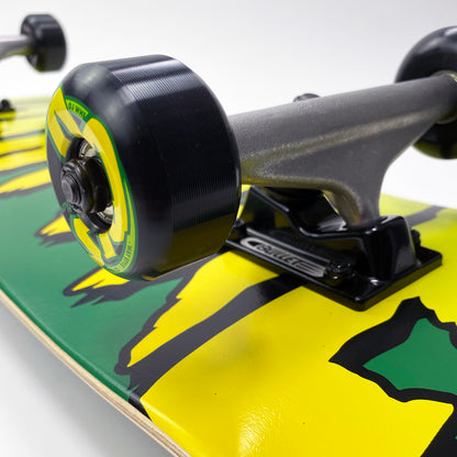 Creature Complete Logo Skateboard Black / Green - 8" - Prime Delux Store