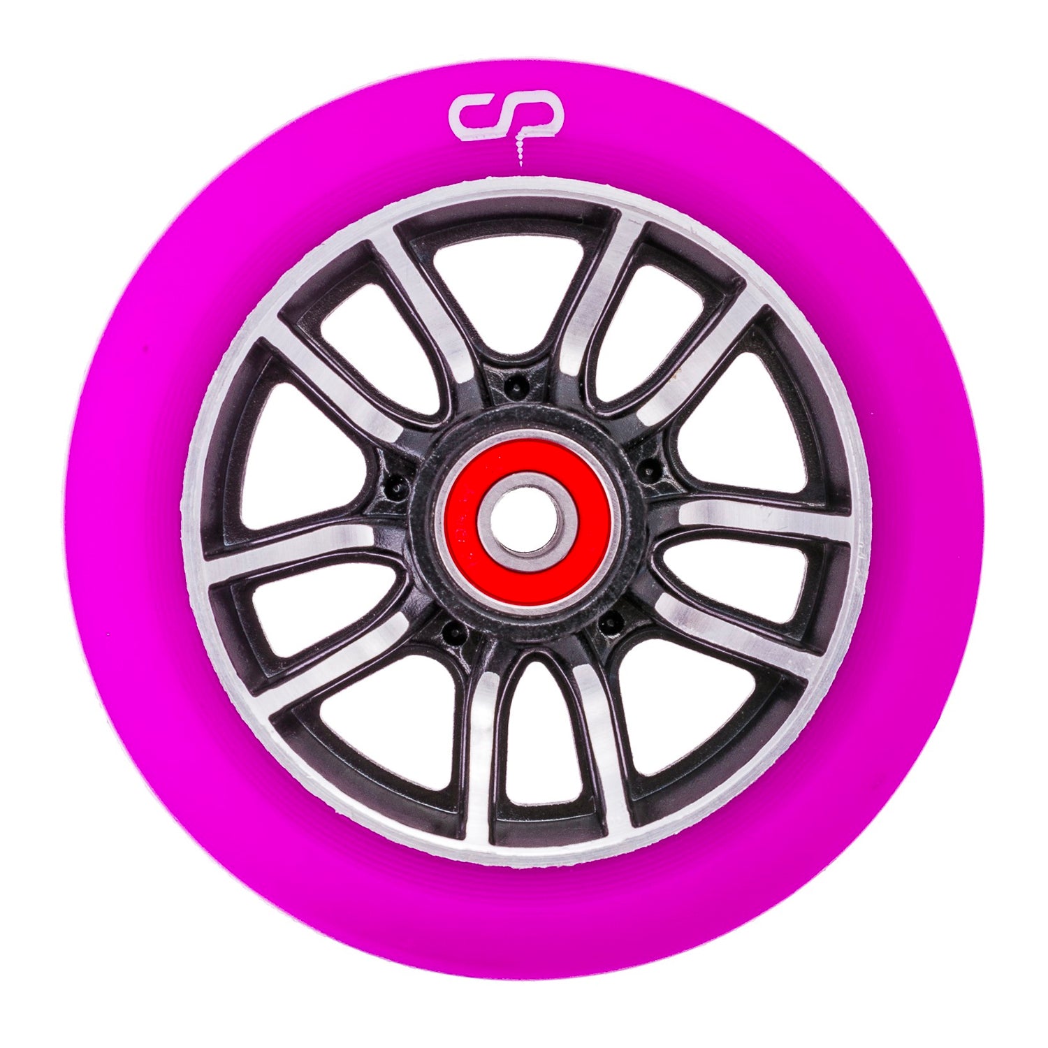 Crisp F1 Forged Wheel - 110mm - Purple on Black - Prime Delux Store