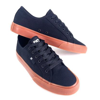 DC Shoes Manual Vegan Skate Shoes - Black / Gum - Prime Delux Store