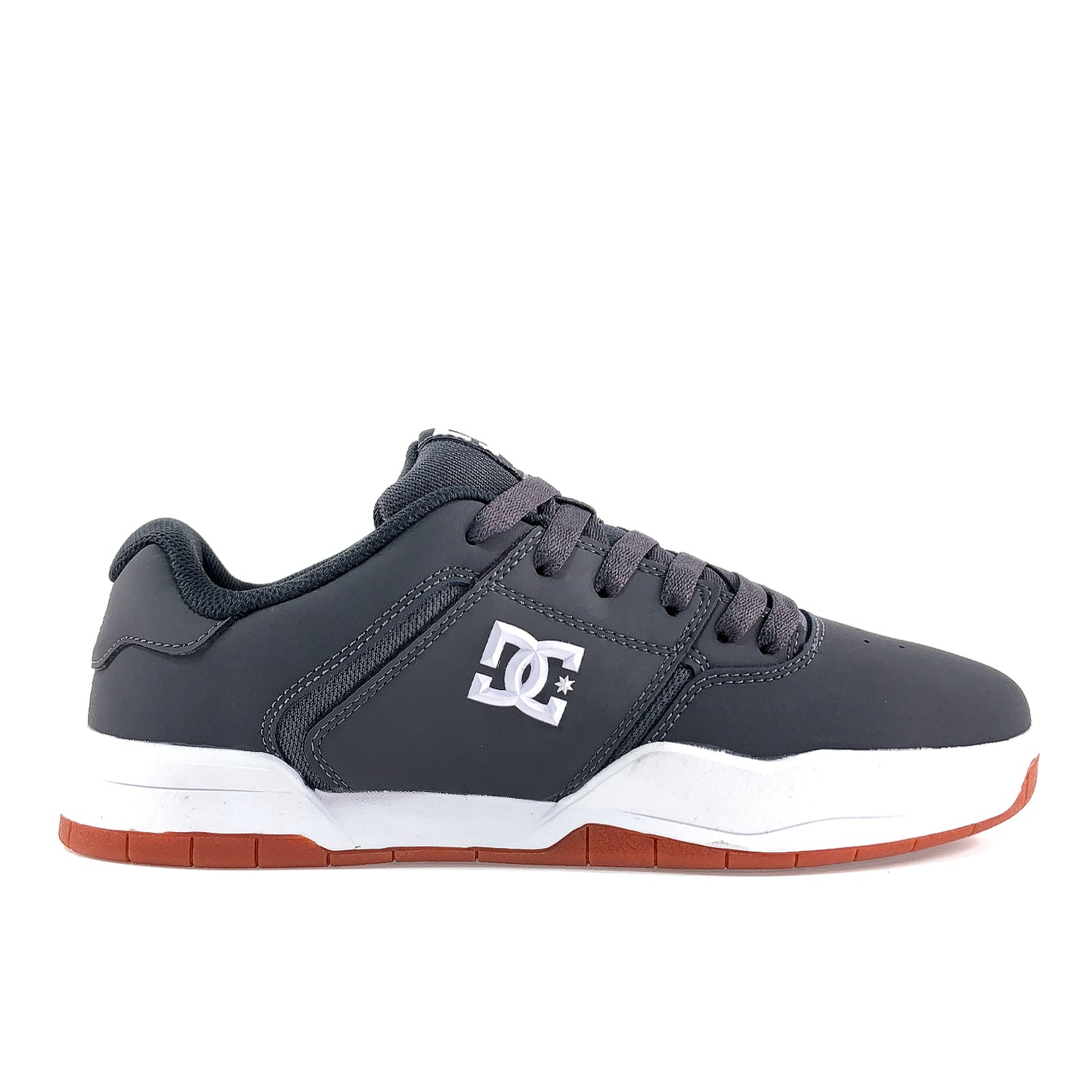 DC Central Shoes - Grey / White / Gum - Prime Delux Store