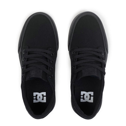 DC Trase TX Youth Shoes - Black / Black - Prime Delux Store