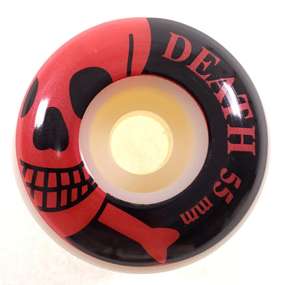 Death - 55mm - Skull Wheels - White - Prime Delux Store