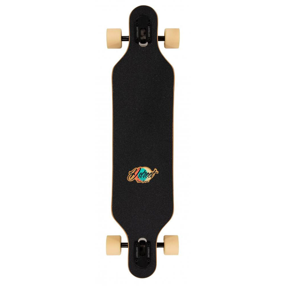 D Street Drop Through Reef Longboard 37" - Multi - Prime Delux Store