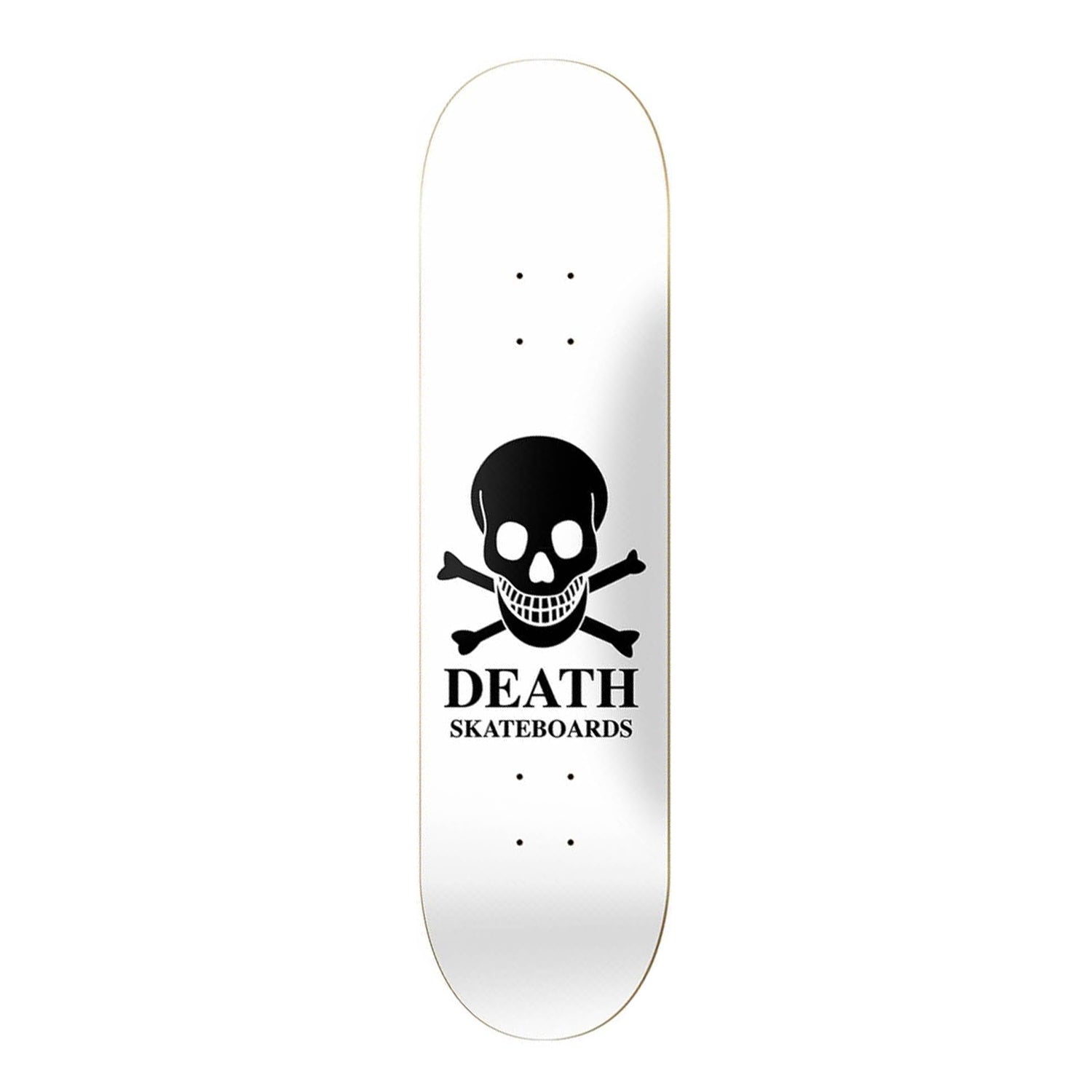 Death OG Skull Deck White - 8.25" - Prime Delux Store