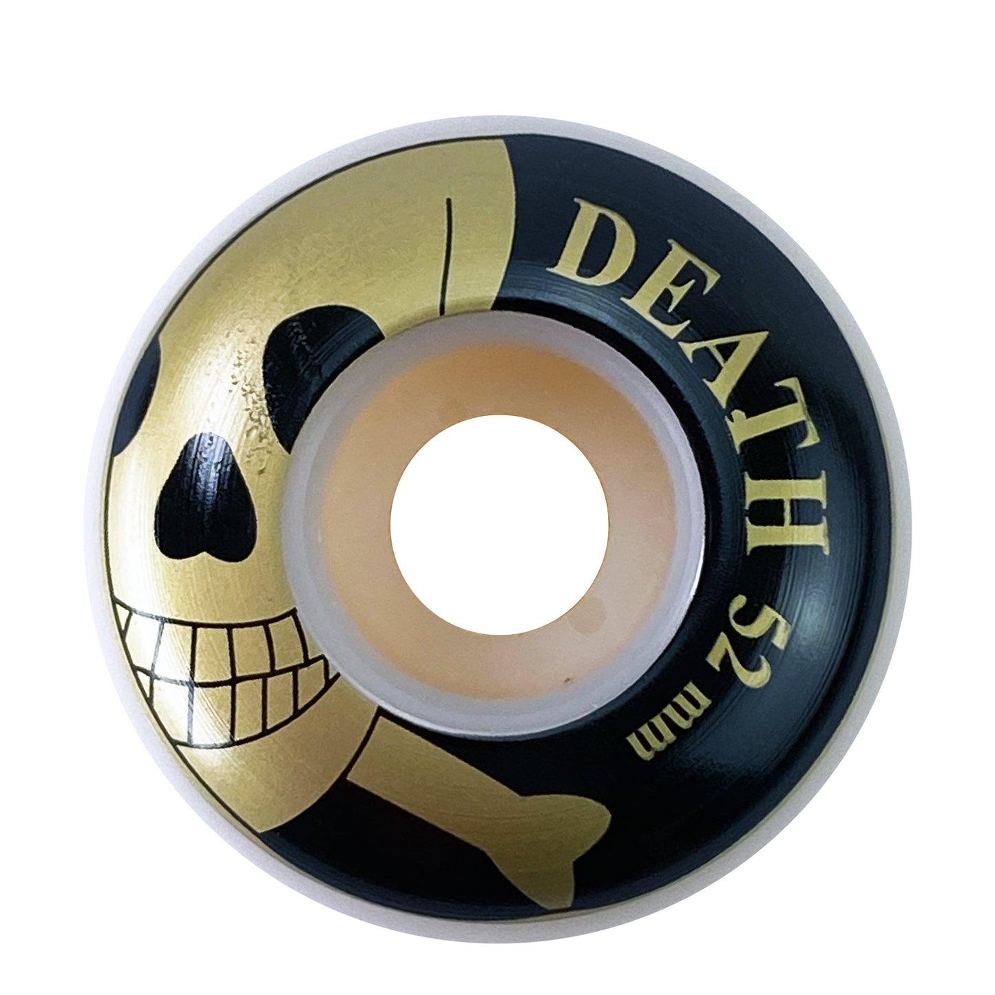 Death - 52mm - Skull Wheels - White - Prime Delux Store