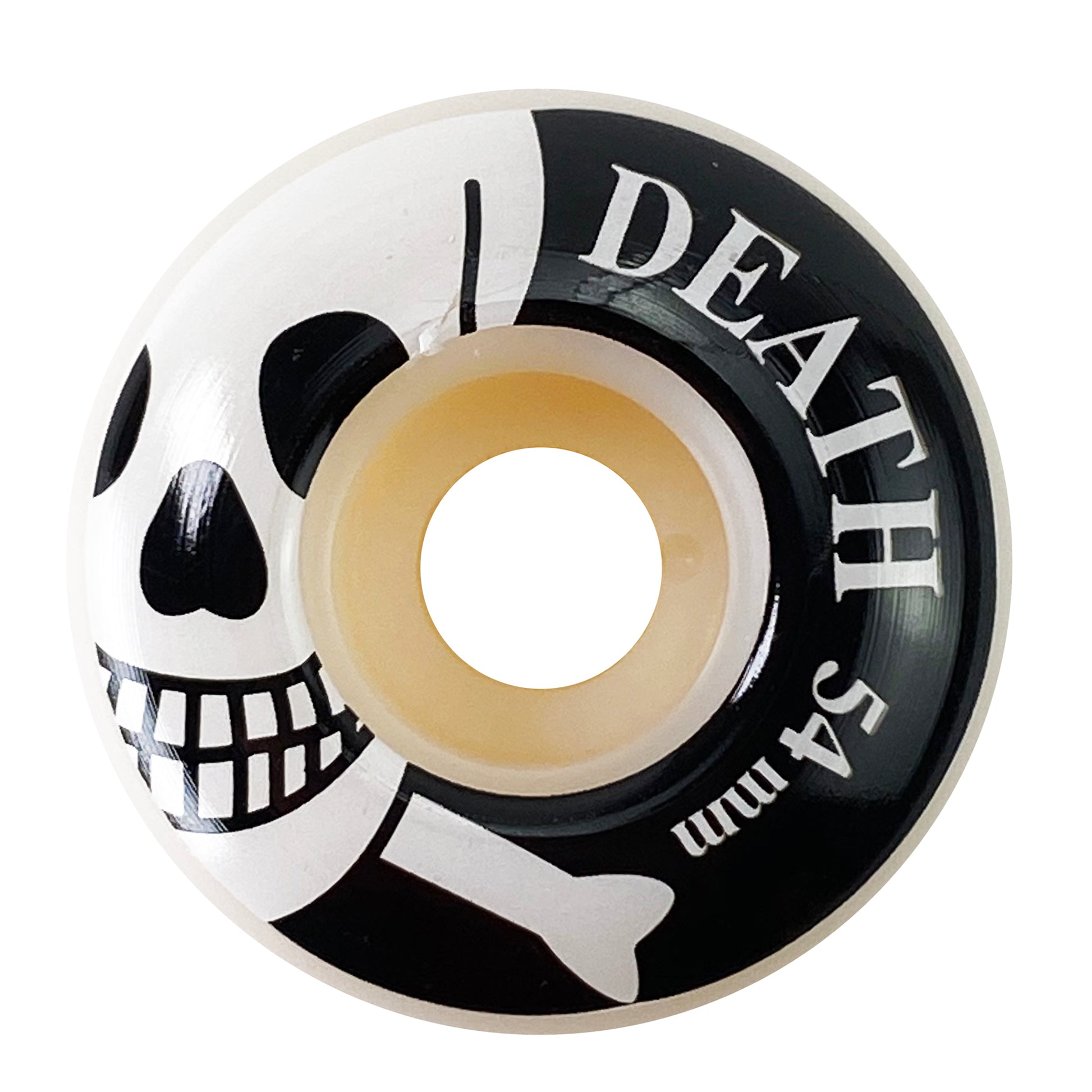 Death 54mm Skull Wheels - White - Prime Delux Store