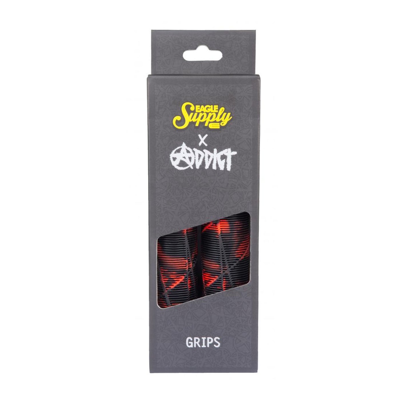 Eagle x Addict 180mm OG Grips - Black / Red - Prime Delux Store