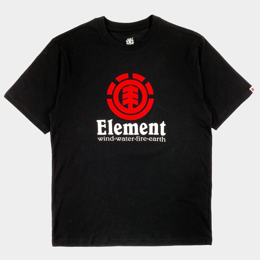 Element Vertical SS T-Shirt - Black - Prime Delux Store