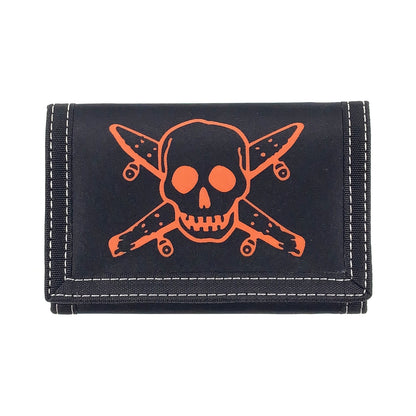 Fourstar Street Pirate Velcro Wallet - Black - Prime Delux Store
