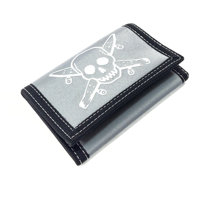 Fourstar Street Pirate Velcro Wallet - Charcoal - Prime Delux Store