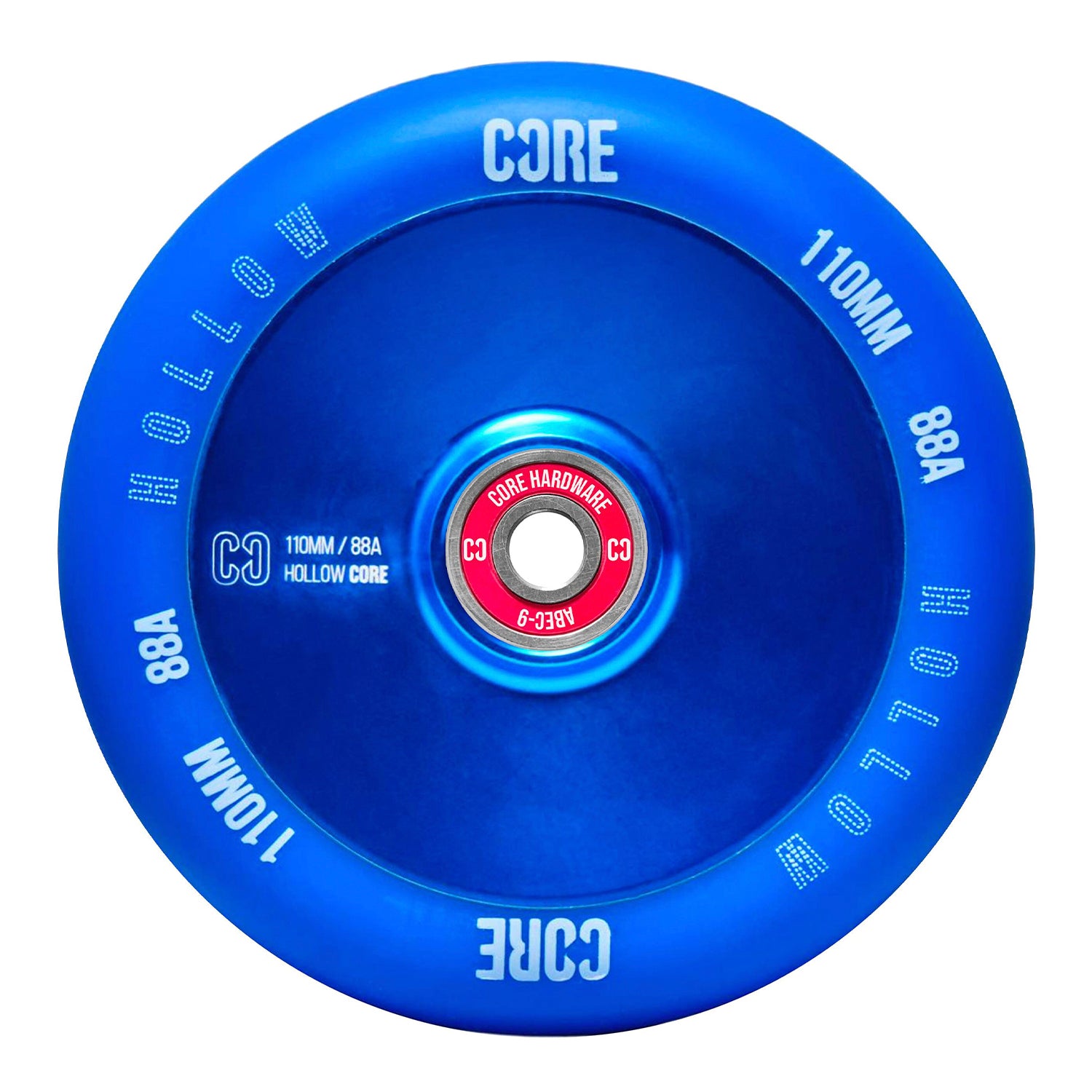 CORE Hollow Stunt Scooter Wheel V2 110mm - Blue - Prime Delux Store