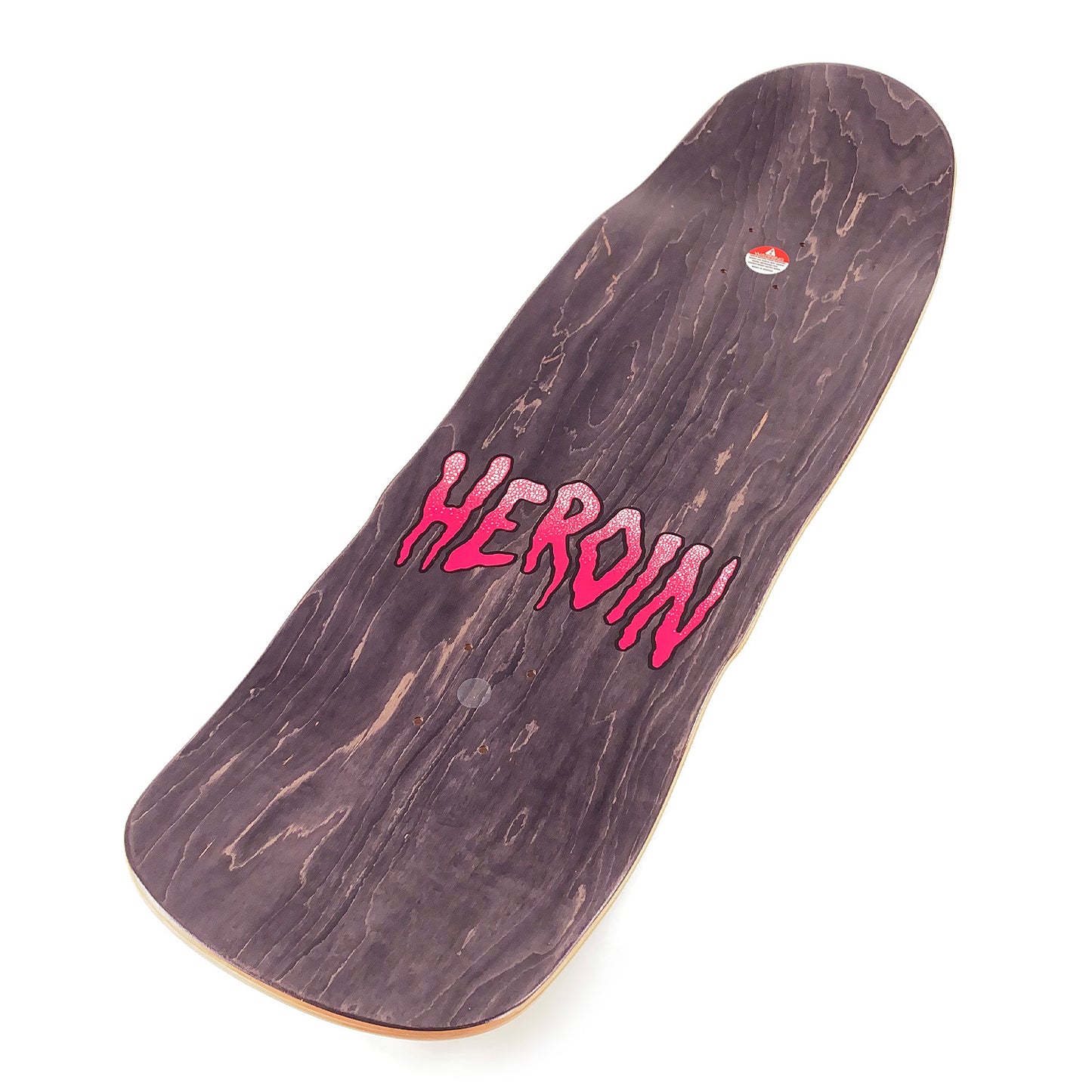 Heroin Skateboards - 10.1" - Dead Dave ‘TV Casualty’ Deck - Orange - Prime Delux Store