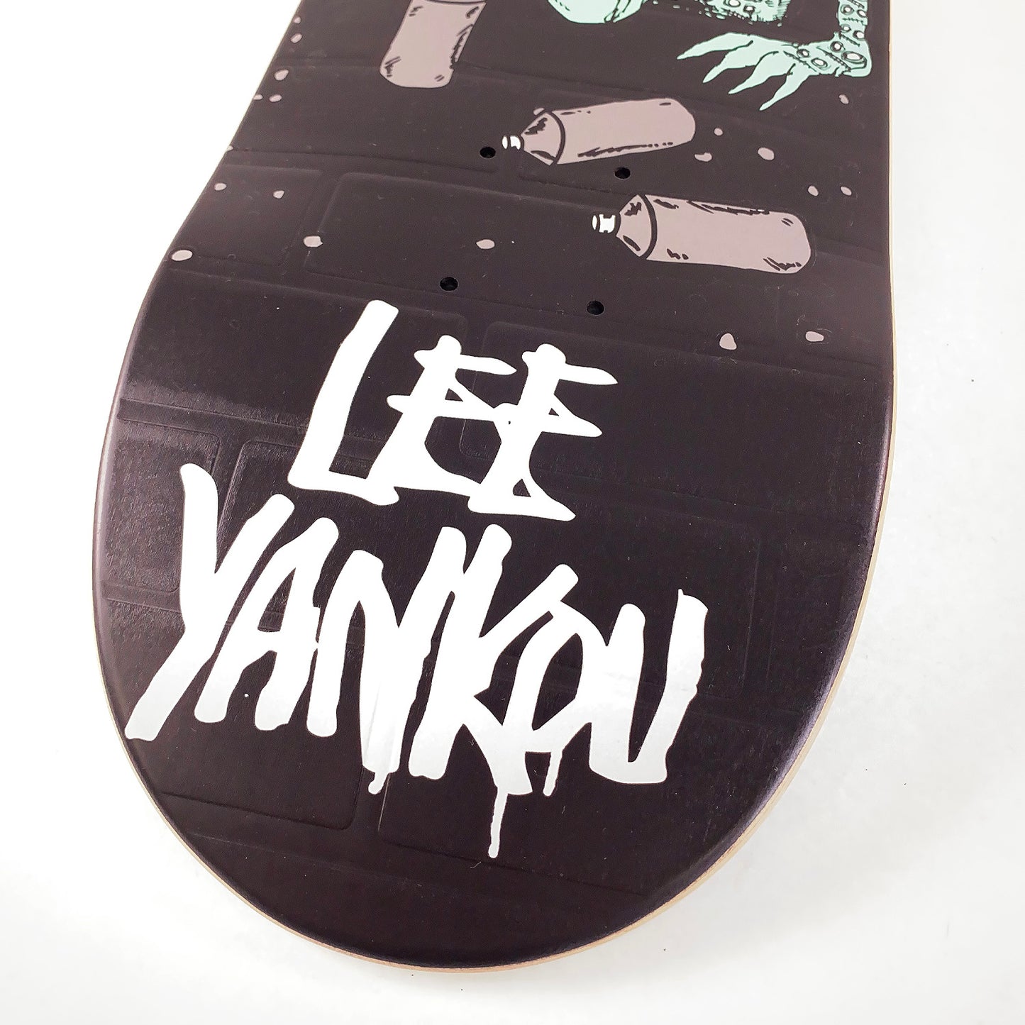 Heroin Skateboards - 8.25" - Lee Yankou ‘Imp’ Deck - Black - Prime Delux Store