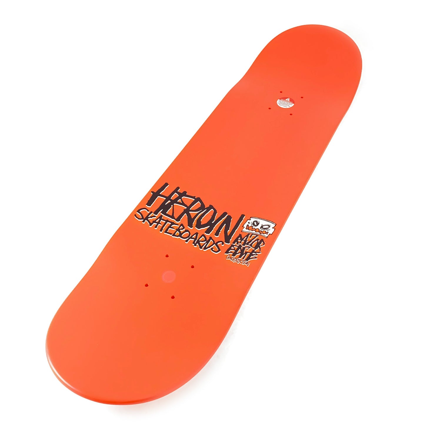 Heroin Skateboards - 8.5″ - Aaron Wilson ‘Ribs’ Deck - Orange - Prime Delux Store