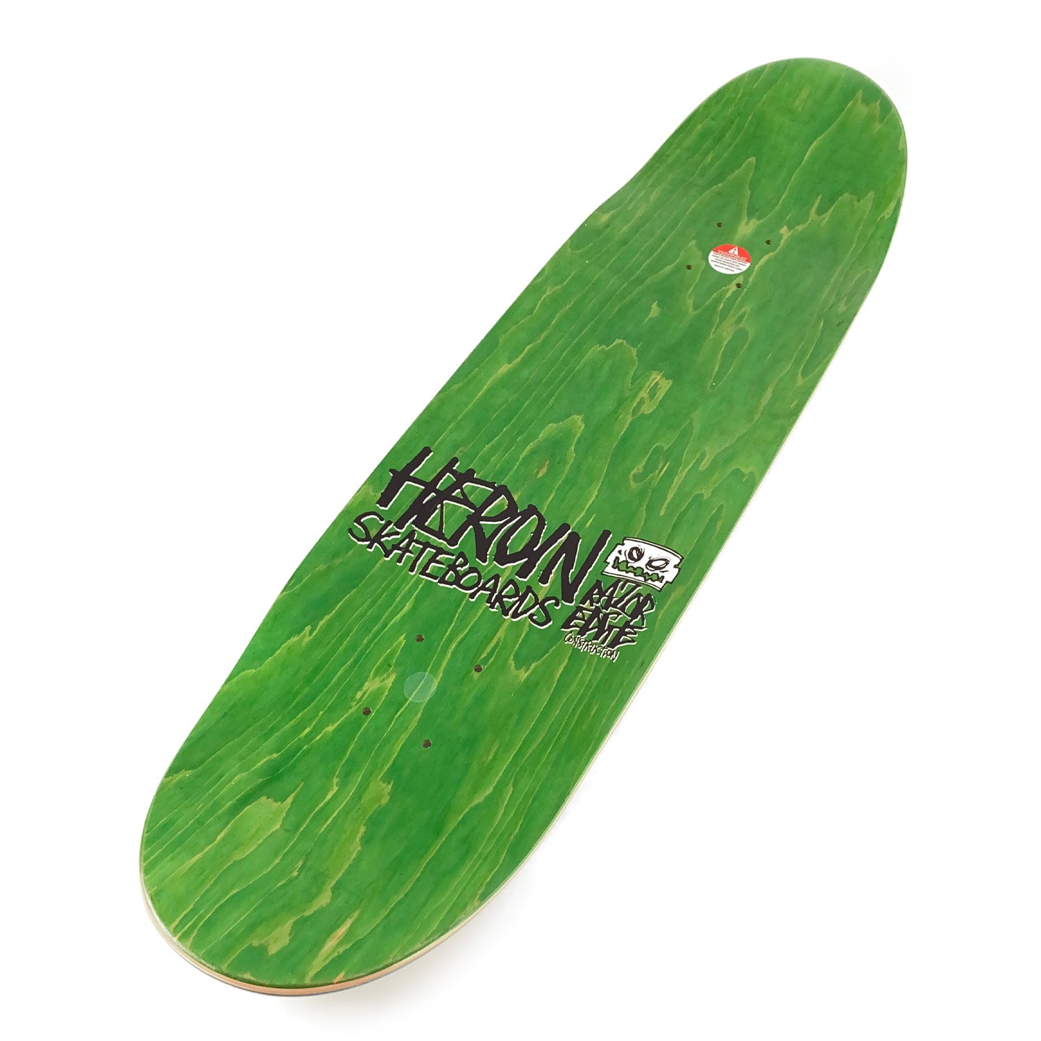 Heroin Skateboards - 8.9" - ‘Fried Egg II’ Deck - Green - Prime Delux Store