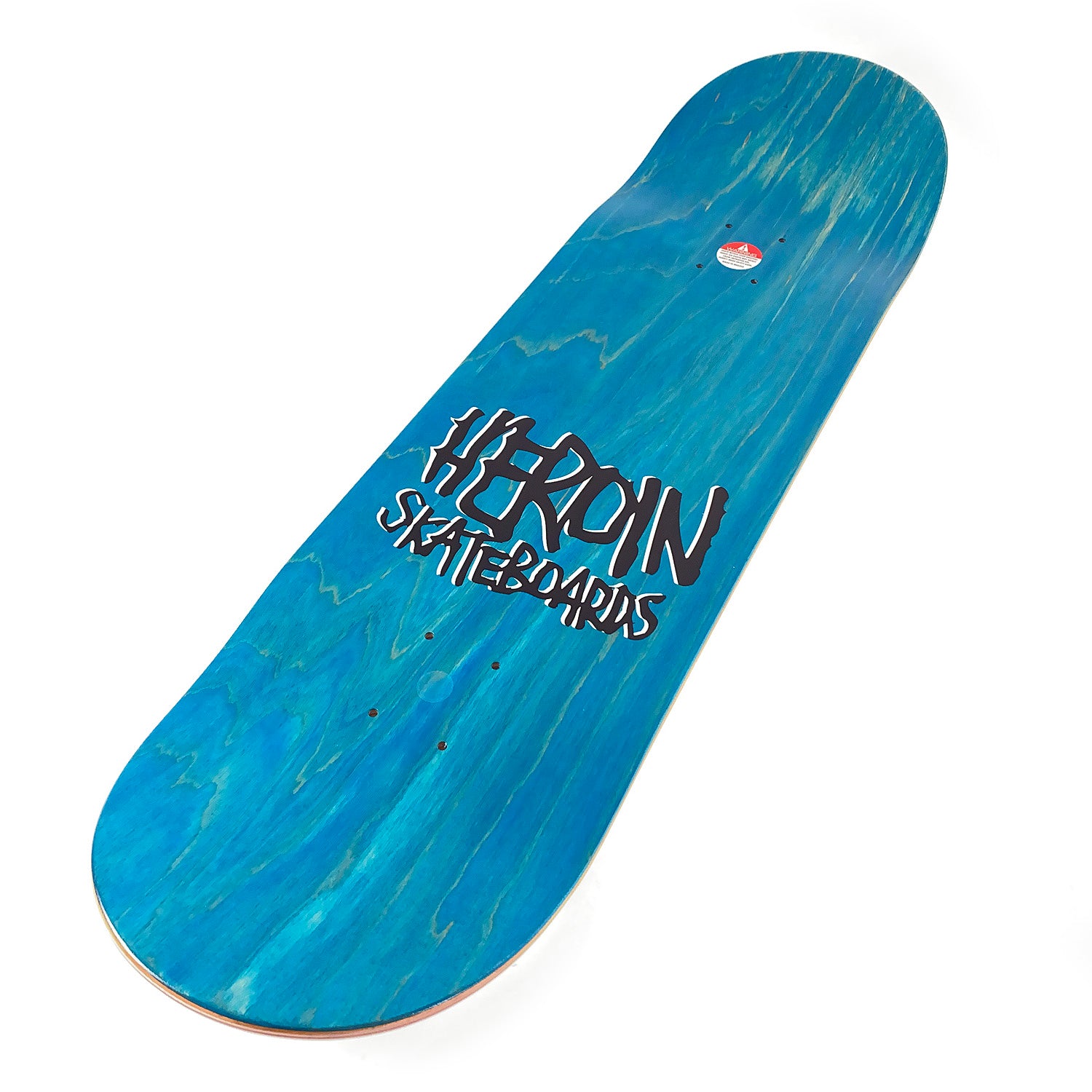 Heroin Skateboards - 9" - Zane Timpson ‘Very Nice Board’ Deck - White - Prime Delux Store