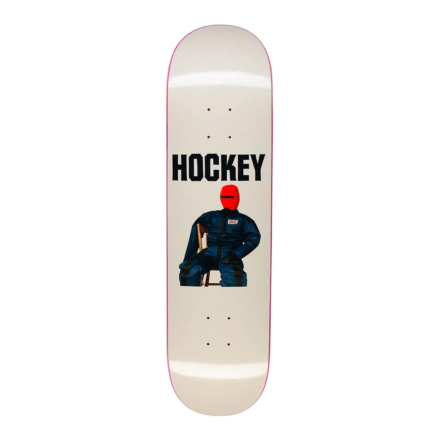 Hockey Skateboards Andrew Allen Droid Deck Off White - 8.25" - Prime Delux Store