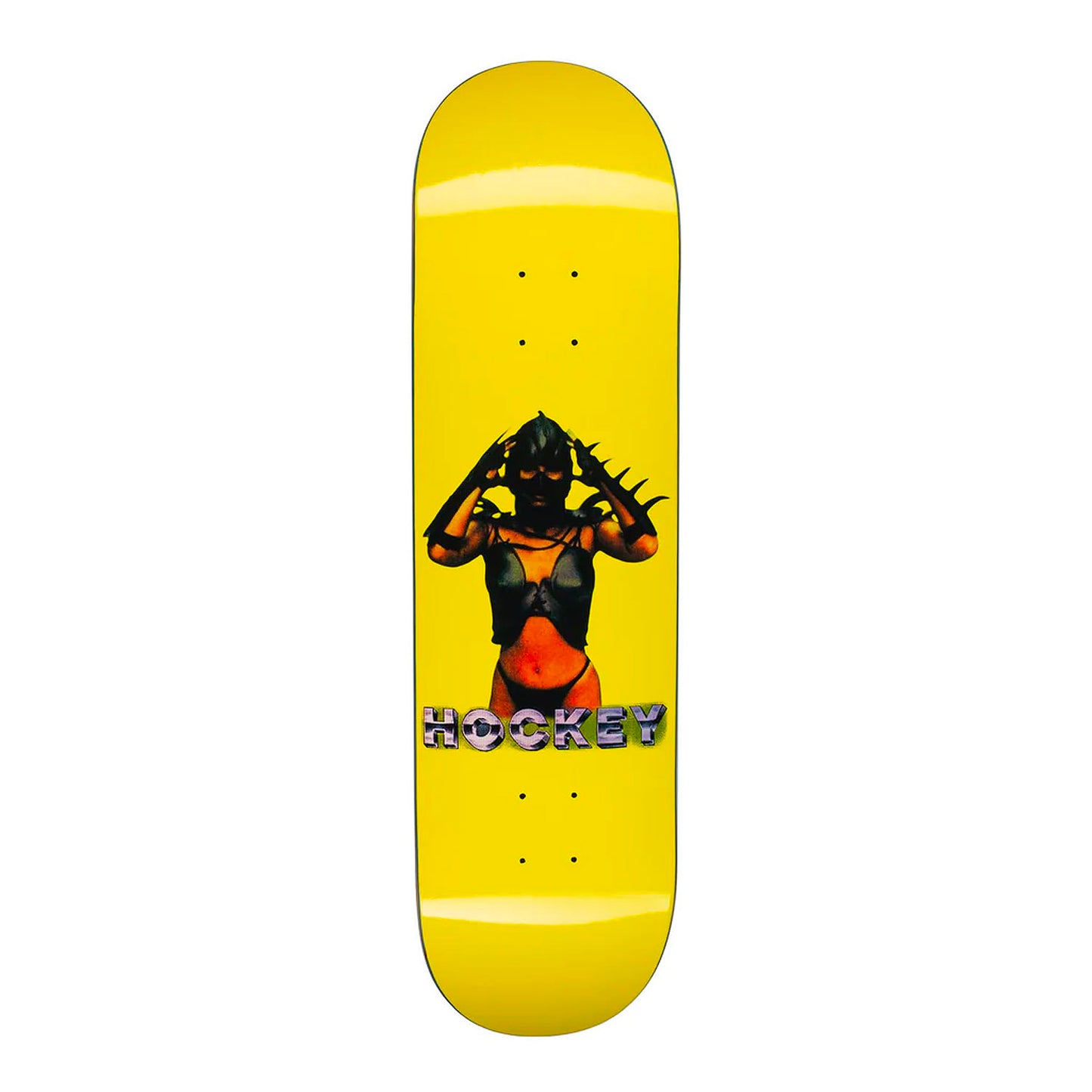 Hockey Skateboards - 8.5" - Donovon Piscopo Gwendoline Deck - Yellow - Prime Delux Store