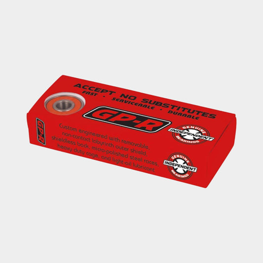 Independent Bearings Genuine Parts Bearing GP-R 8 MM - Red - Prime Delux Store