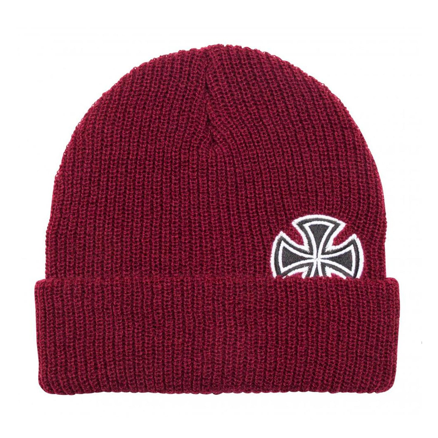 Independent Solo Cross Beanie - Oxblood - Prime Delux Store