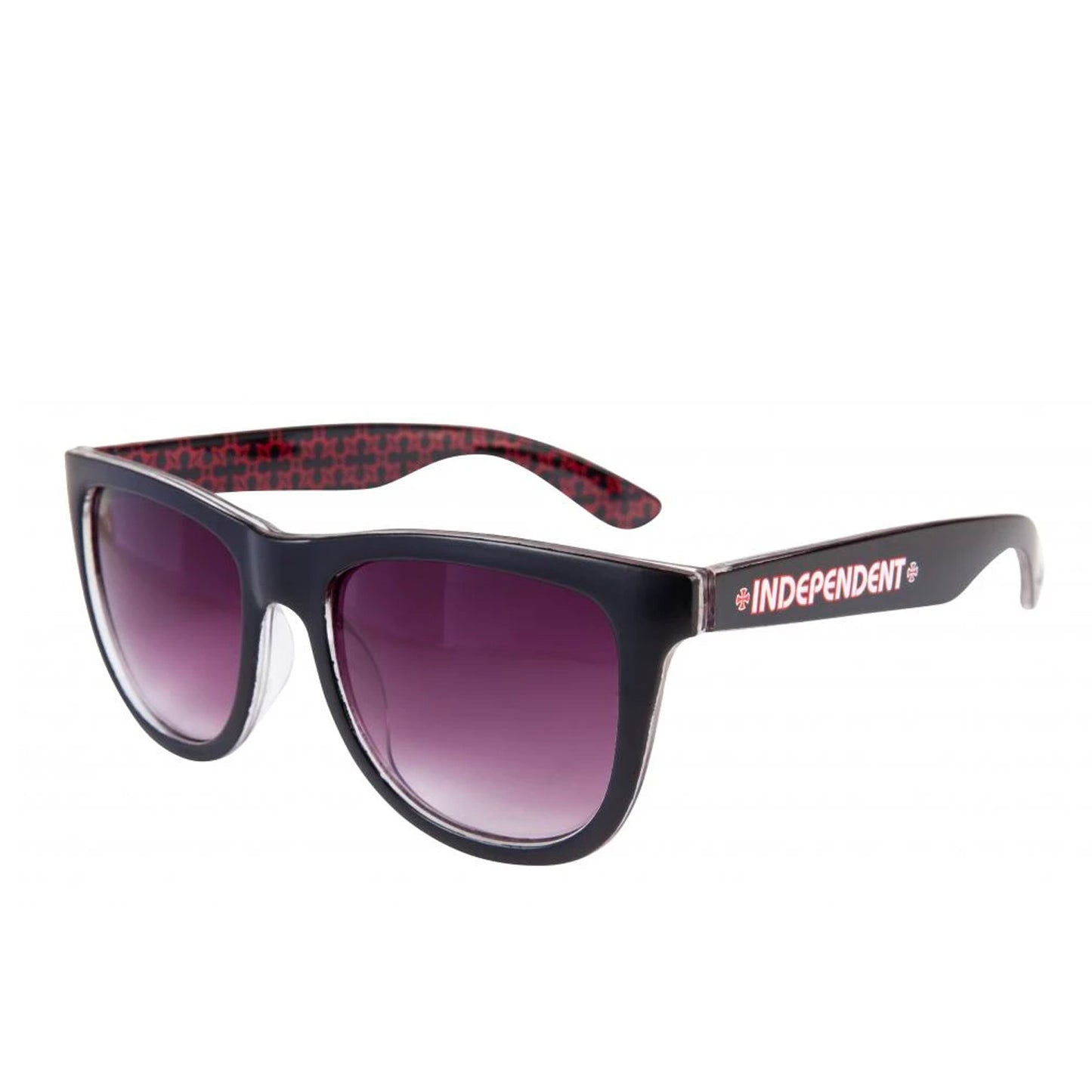 Independent Repeat Cross Sunglasses Black / Red - Prime Delux Store