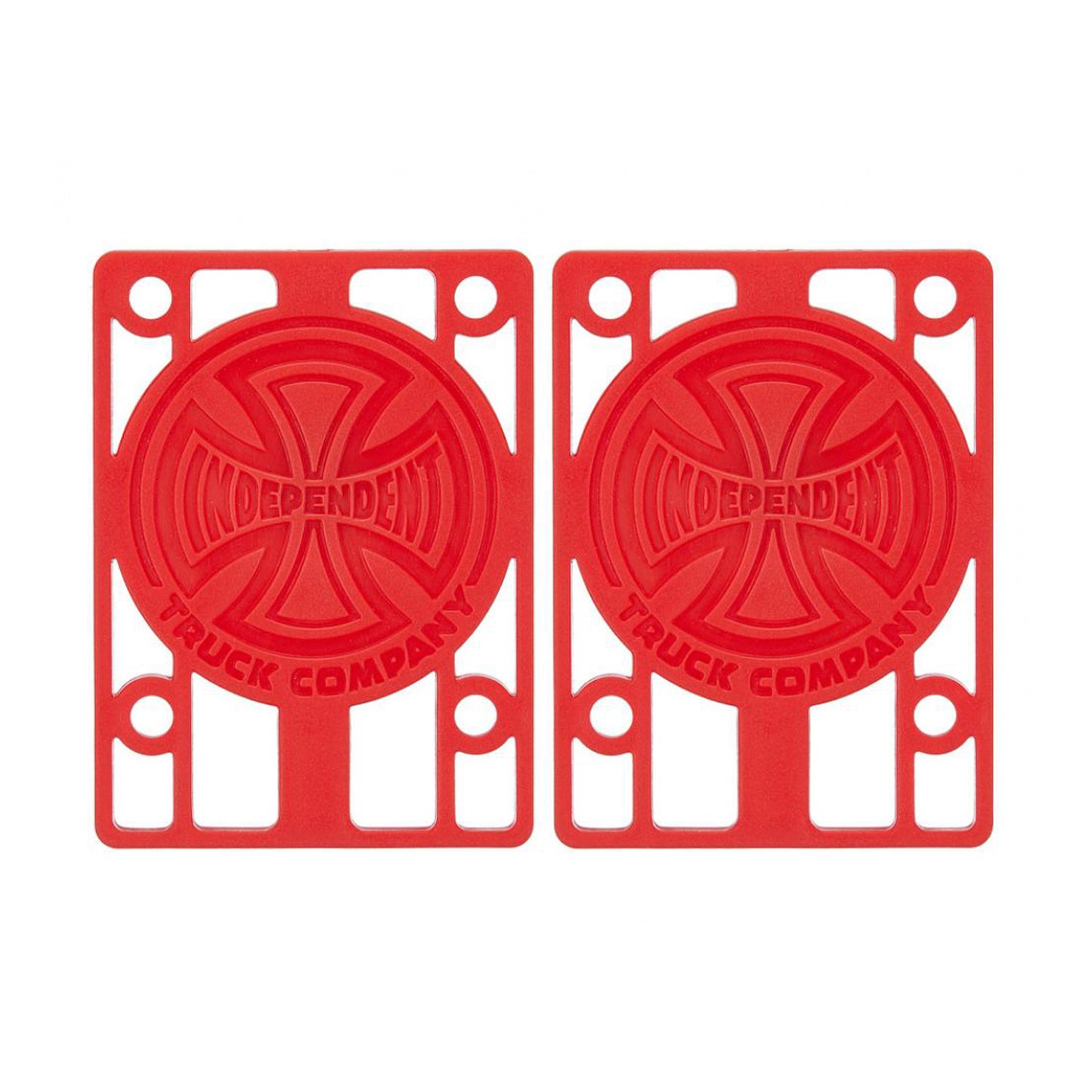 Independent 1/8" Riser Pads - Red - Prime Delux Store
