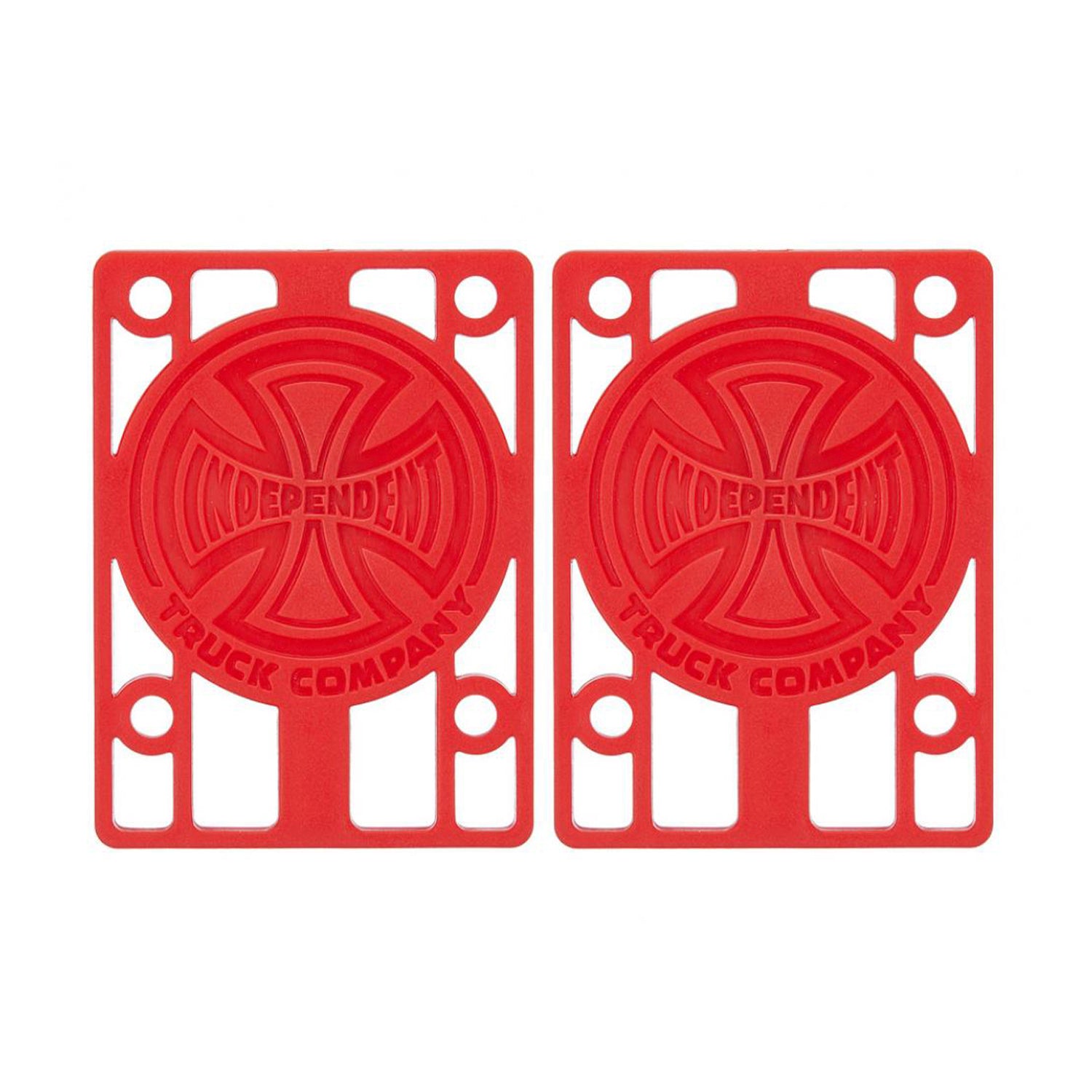 Independent 1/8" Riser Pads - Red - Prime Delux Store