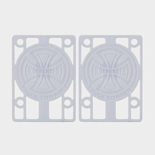 Independent 1/8" Riser Pads - White - Prime Delux Store