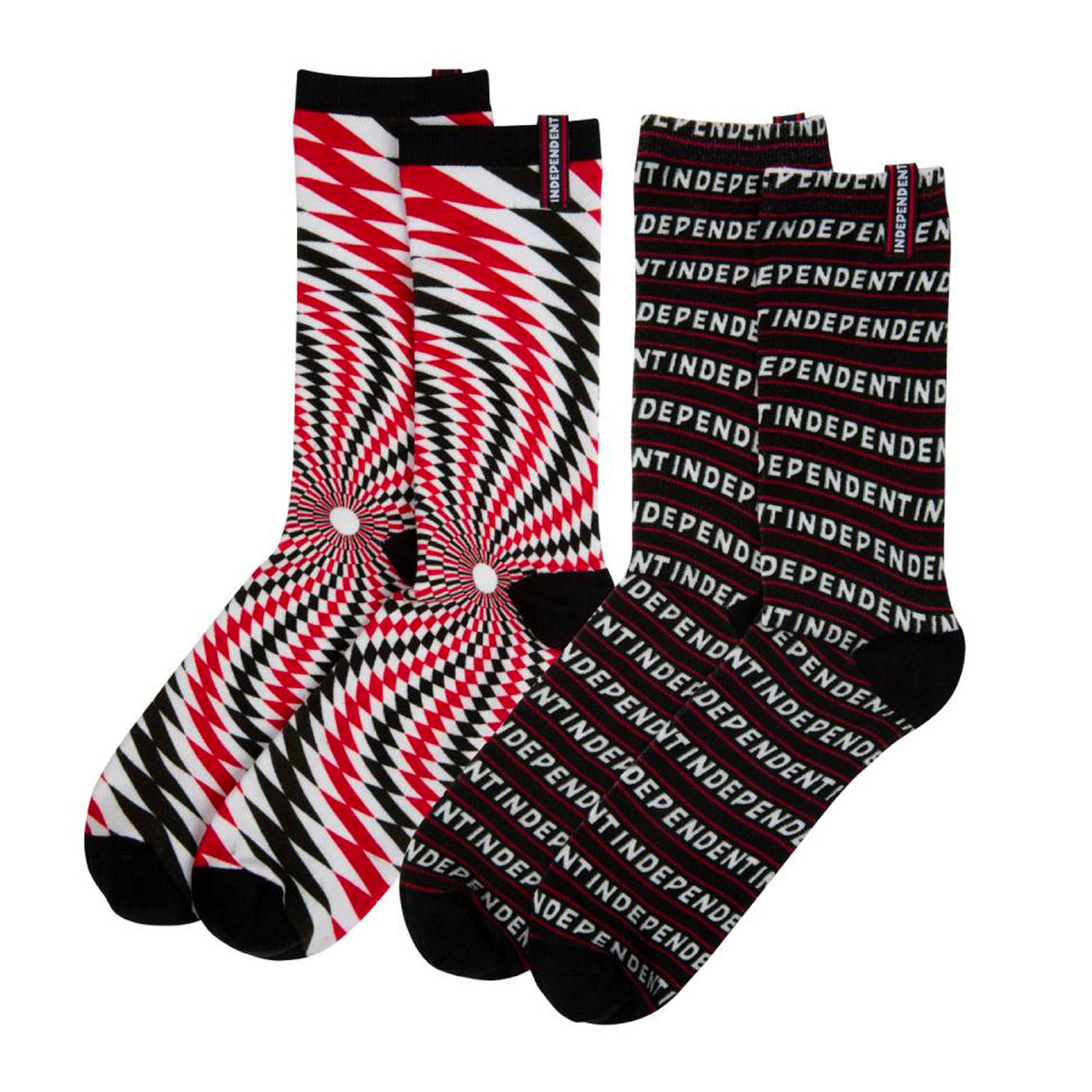 Independent Abyss (2 pack) Socks - Black - Prime Delux Store