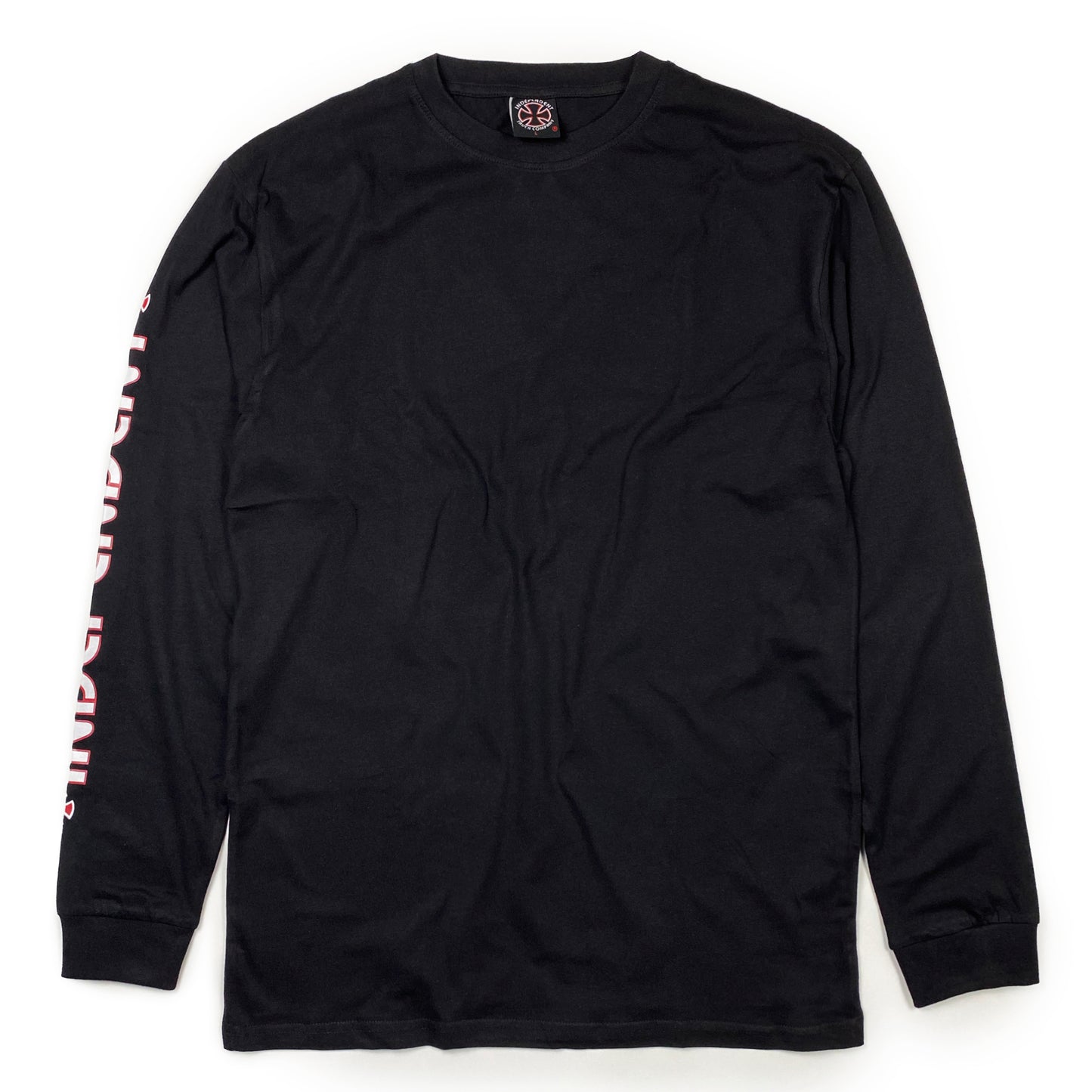 Independent Bar Cross Long Sleeve T - Black - Prime Delux Store