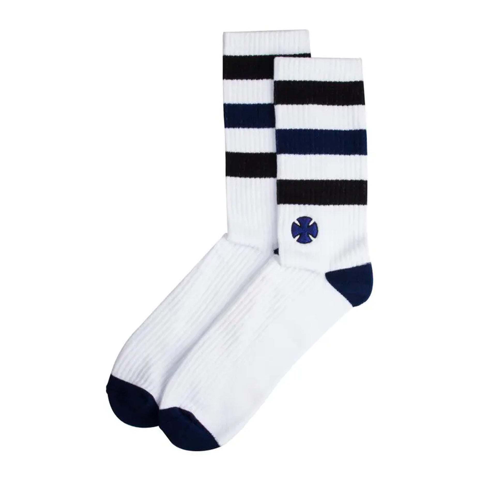 Independent Sock Trip Sock - White/Dark Navy - Prime Delux Store