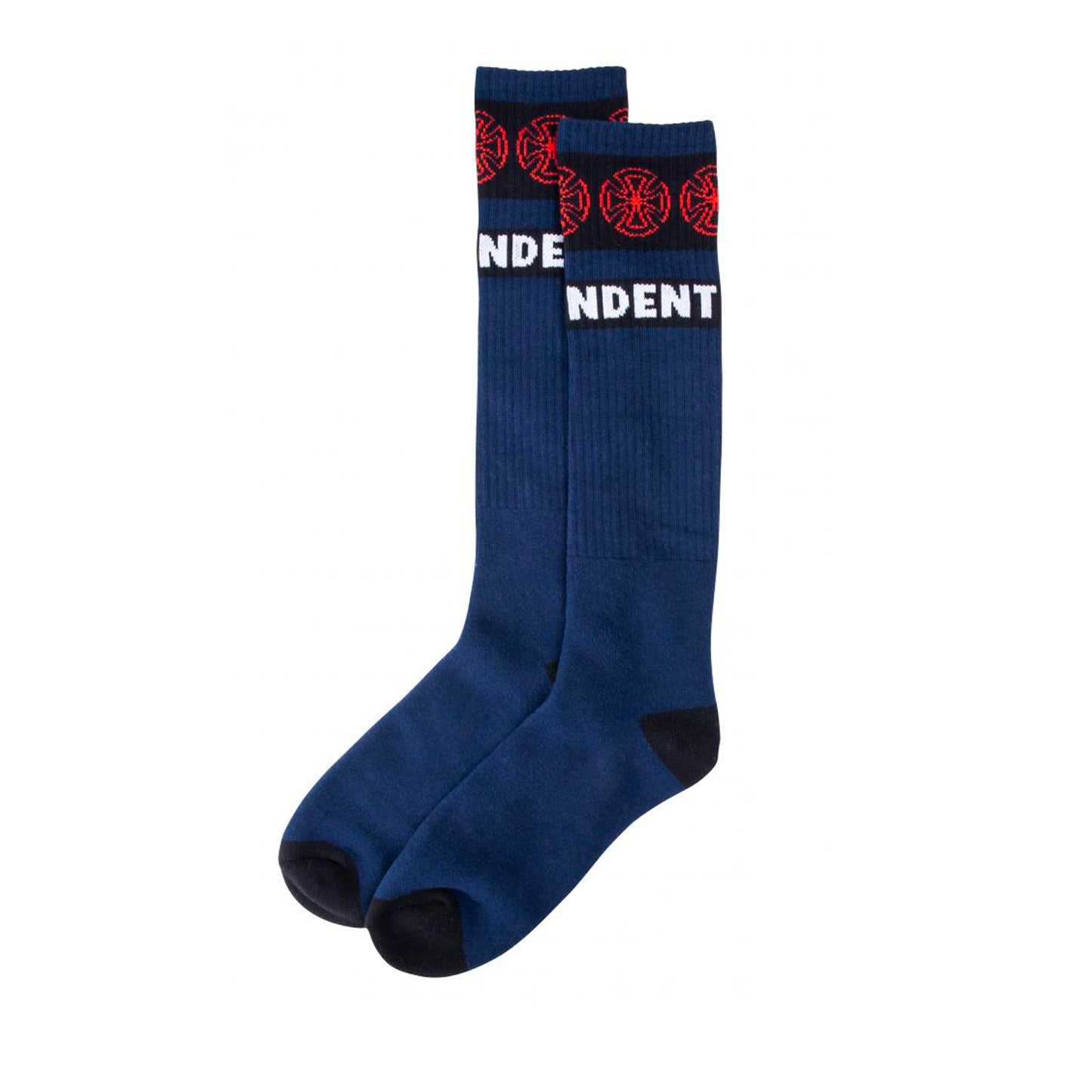 Independent Socks Woven Crosses Sock - Blue - Prime Delux Store