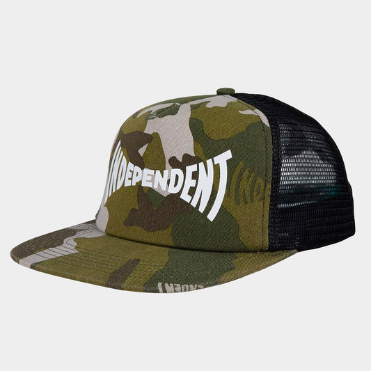 Independent Span Mesh back Cap - Camo / Black - Prime Delux Store